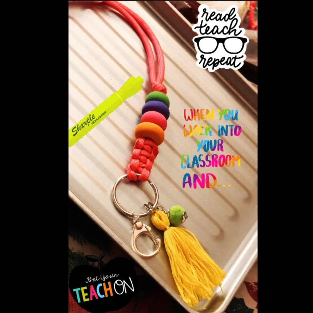 Teacher Lanyard New*  HIGHLIGHTING PARTY